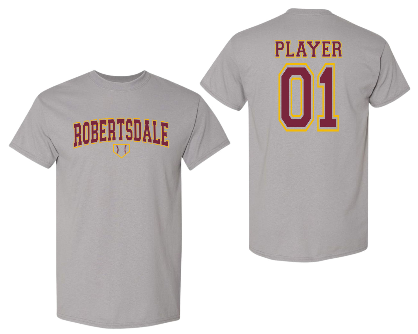 ROBERTSDALE SILVER WITH HOMEPLATE