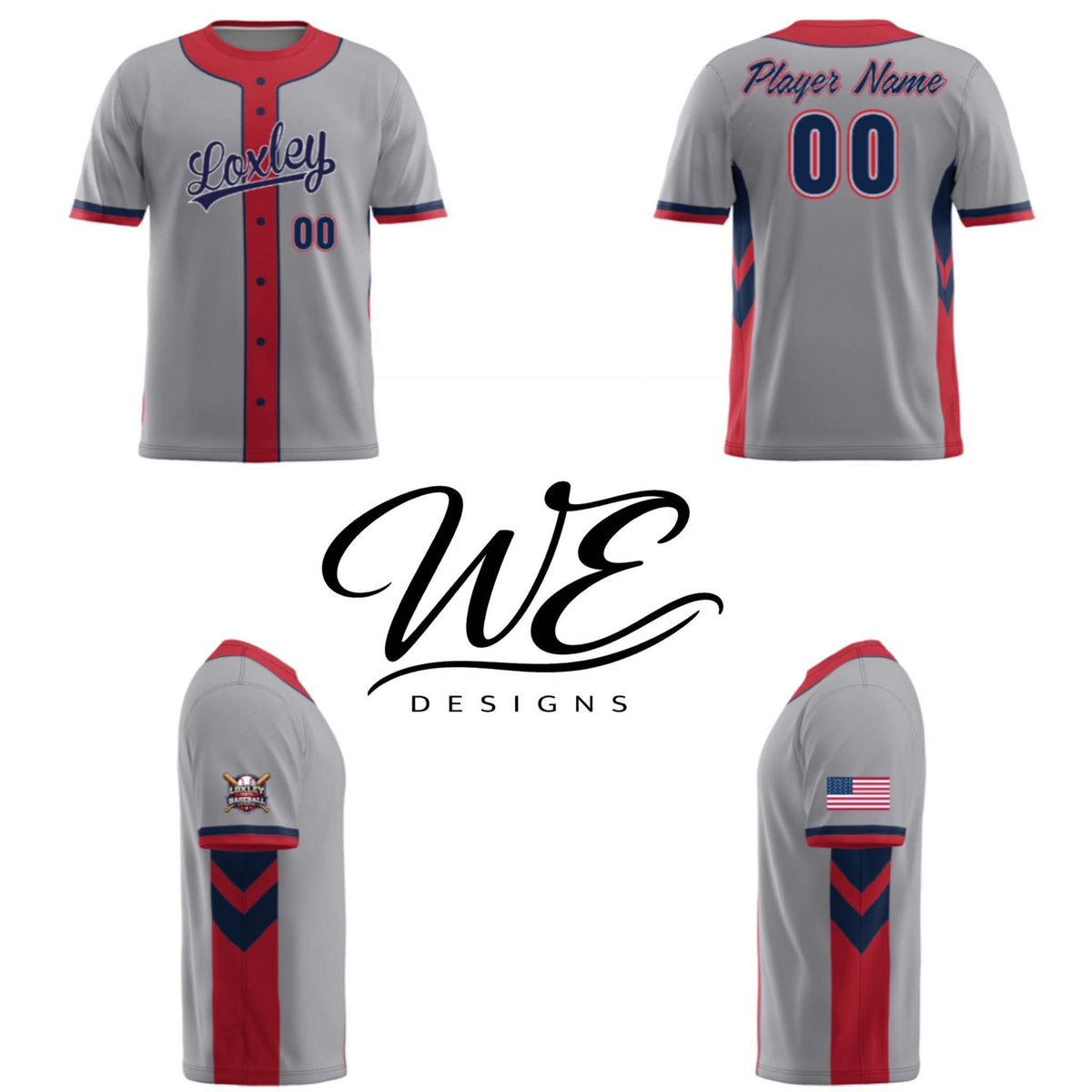 LOXLEY CUSTOM TO MATCH PLAYERS - GRAY