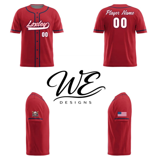 LOXLEY CUSTOM TO MATCH PLAYERS - RED
