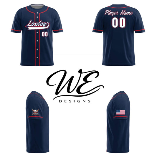 LOXLEY CUSTOM TO MATCH PLAYERS - NAVY