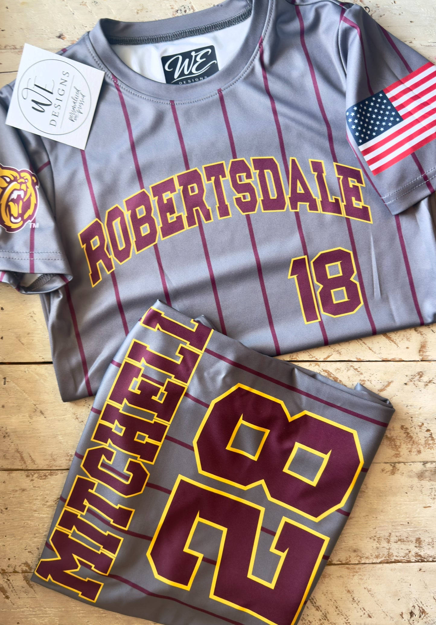 CUSTOM JERSEY TO MATCH PLAYERS