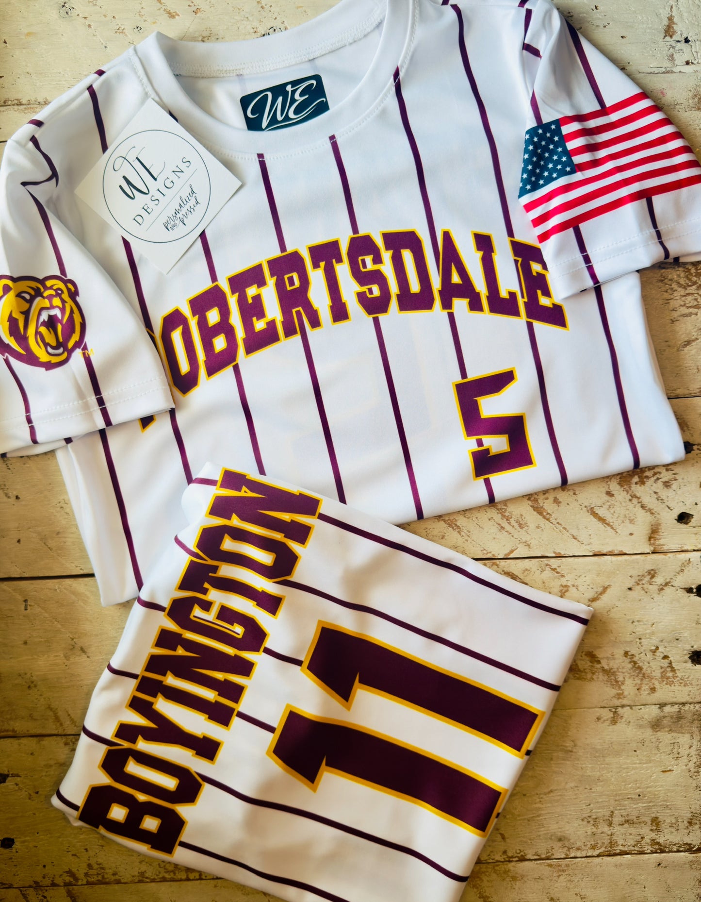 CUSTOM JERSEY TO MATCH PLAYERS