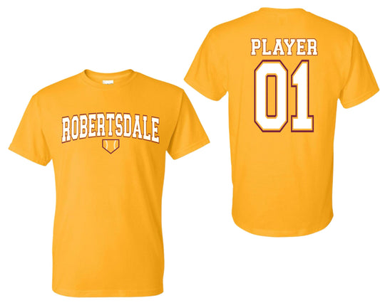 ROBERTSDALE GOLD WITH HOMEPLATE