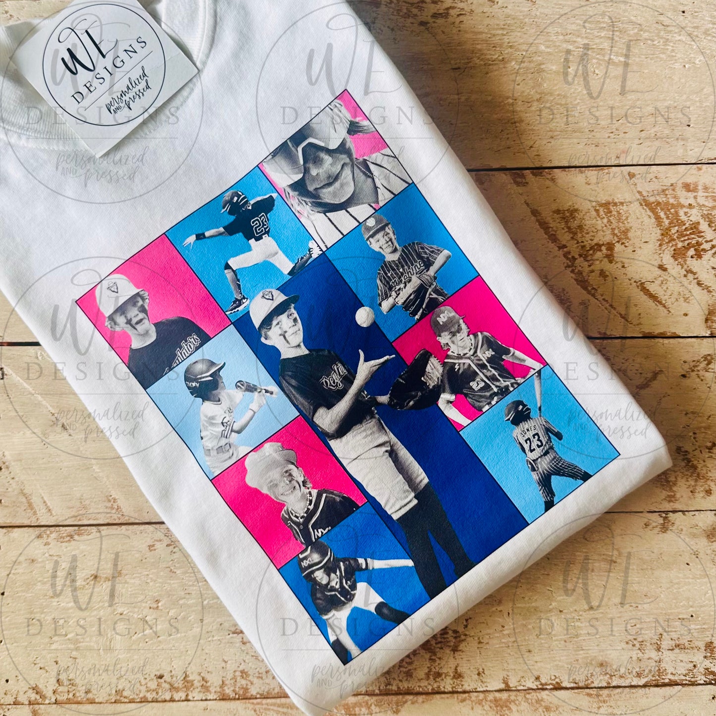 SPORT COLLAGE TEE