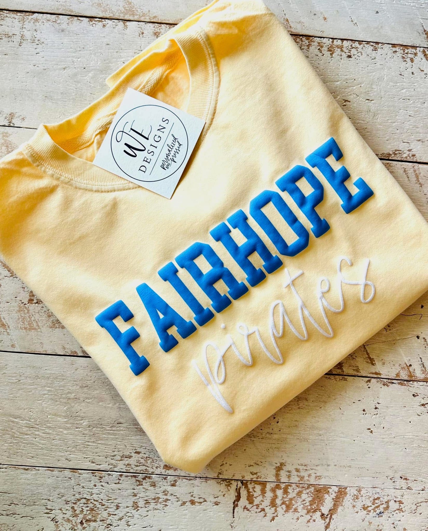 PUFF SCHOOL AND MASCOT TEE