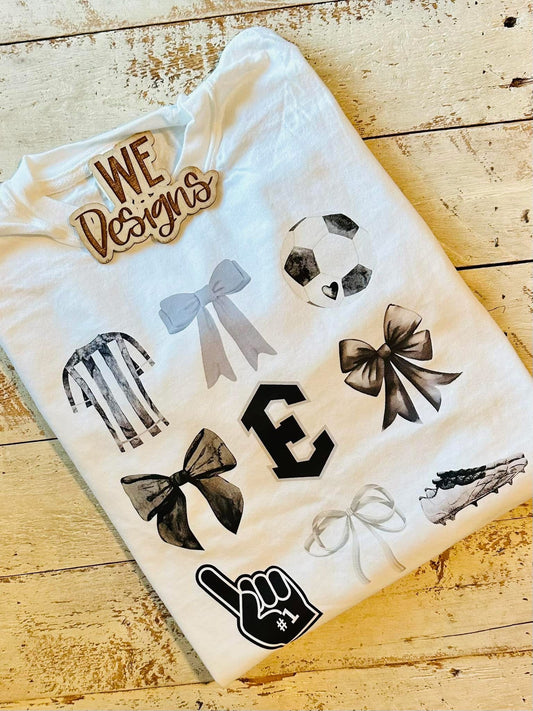 CUSTOM SOCCER COQUETTE TEE